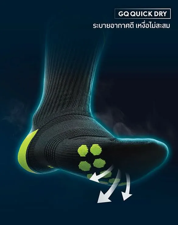 แพ็ก 5 คู่ Basic & Neon - SMELLBLOCK™ Sport Day, Crew