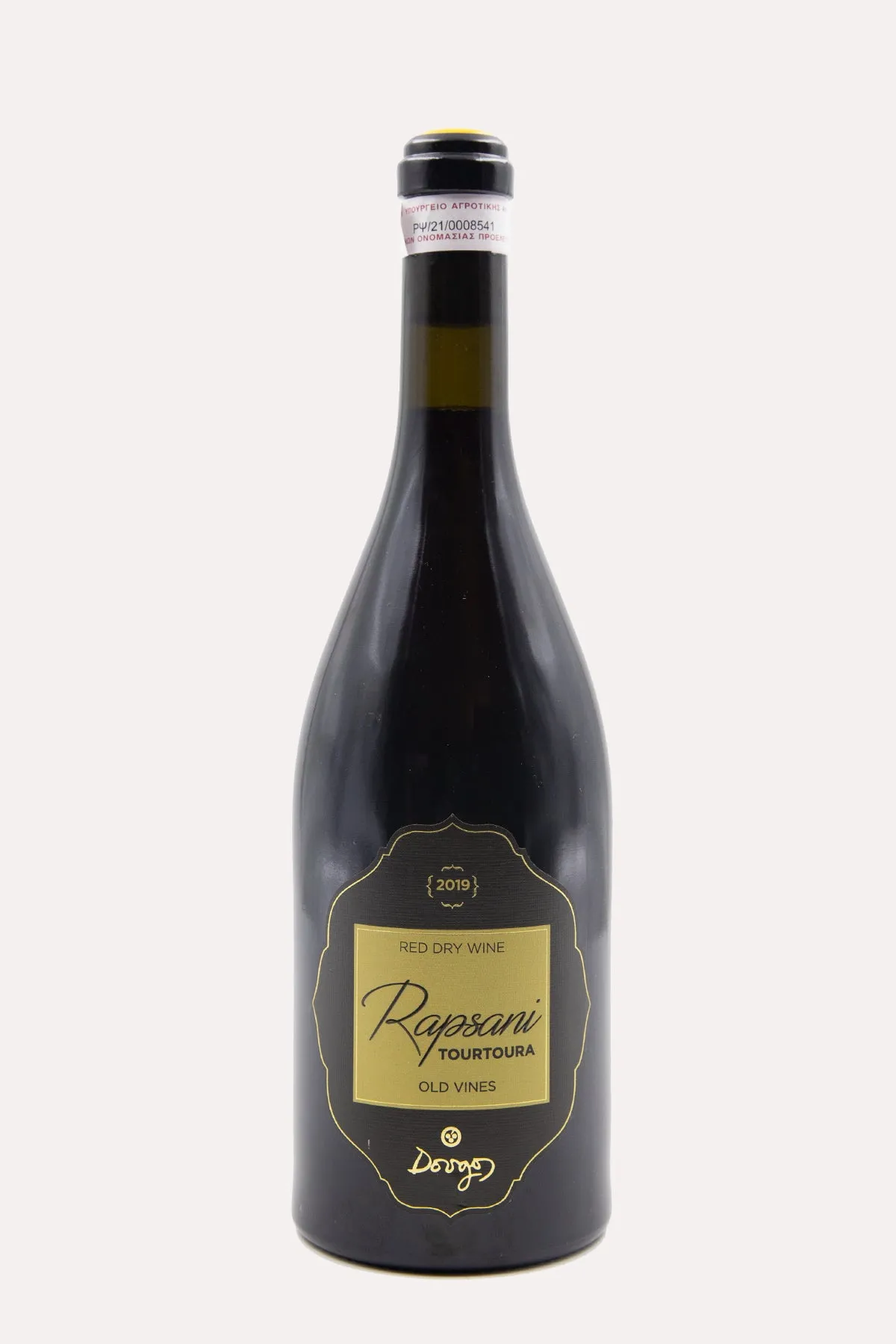 Ραψάνη Tourtoura <br> OLD VINES <br> 2020/2019 <br> <span> SINGLE VINEYARD </span>