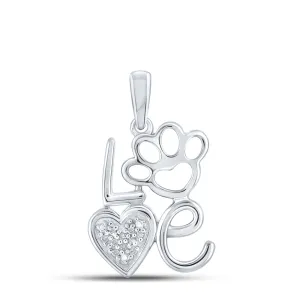 0.03CTW-DIA P2 GIFT HEART PENDANT