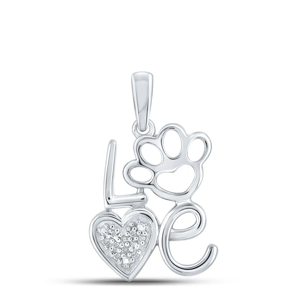 0.03CTW-DIA P2 GIFT HEART PENDANT