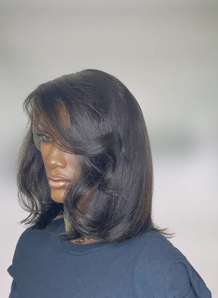 10" Dominica 13*4 Transparent lace 150% Density  Lace Front Wig