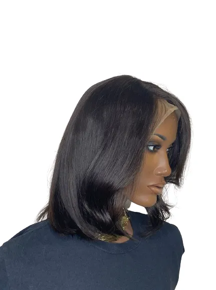 10" Dominica 13*4 Transparent lace 150% Density  Lace Front Wig