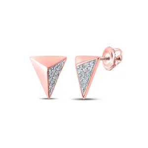 1/20CTW-DIA P2 GIFT TRIANGLE EARRING