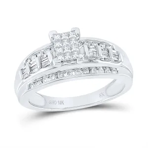 1/2CT-DIA NK FASHION RING S6