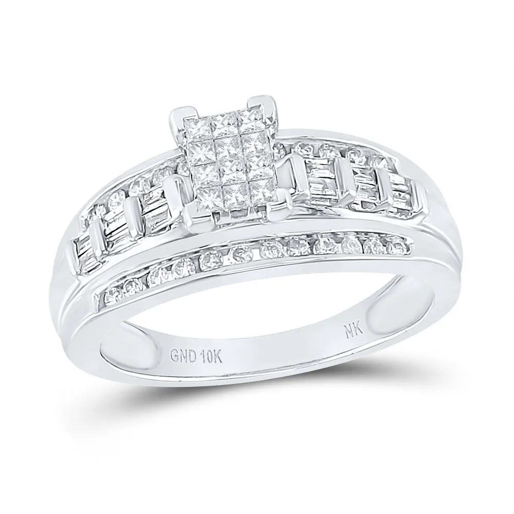 1/2CT-DIA NK FASHION RING S6