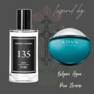 135-Men's Designer "Pure" Cologne