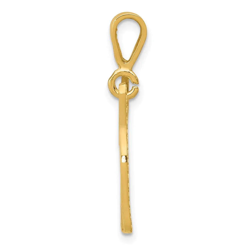 14k Jack Russell Terrier Dog Pendant