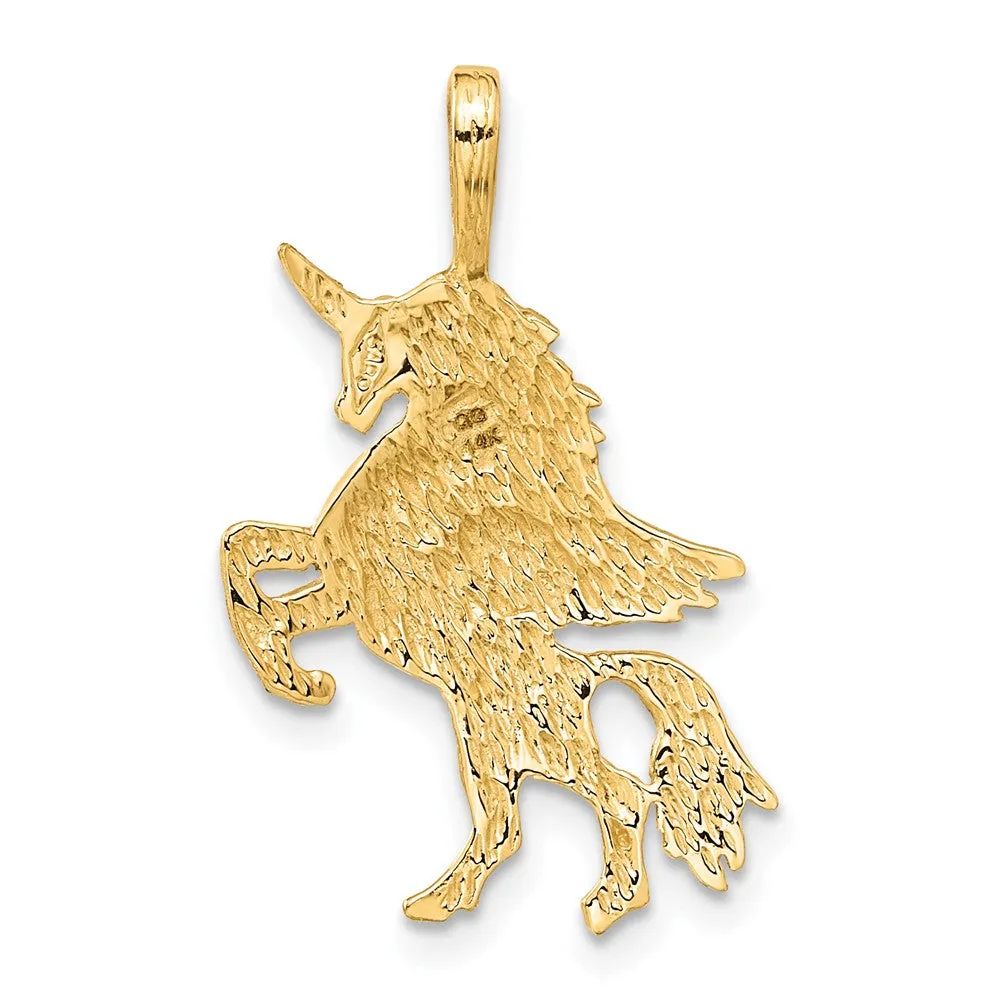 14k Unicorn Charm