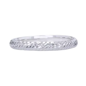 14K WG Texture Band<p><strong>$49</p></strong><p><strong>Multiple Sizes Available</p></strong>
