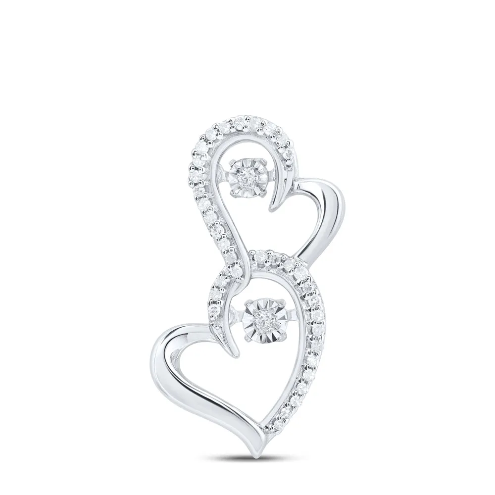 1/8CT-DIA PENDANT