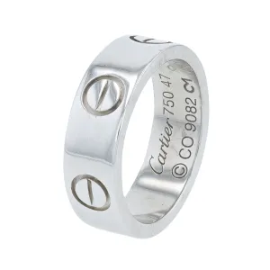 18K WG Cartier Love Band