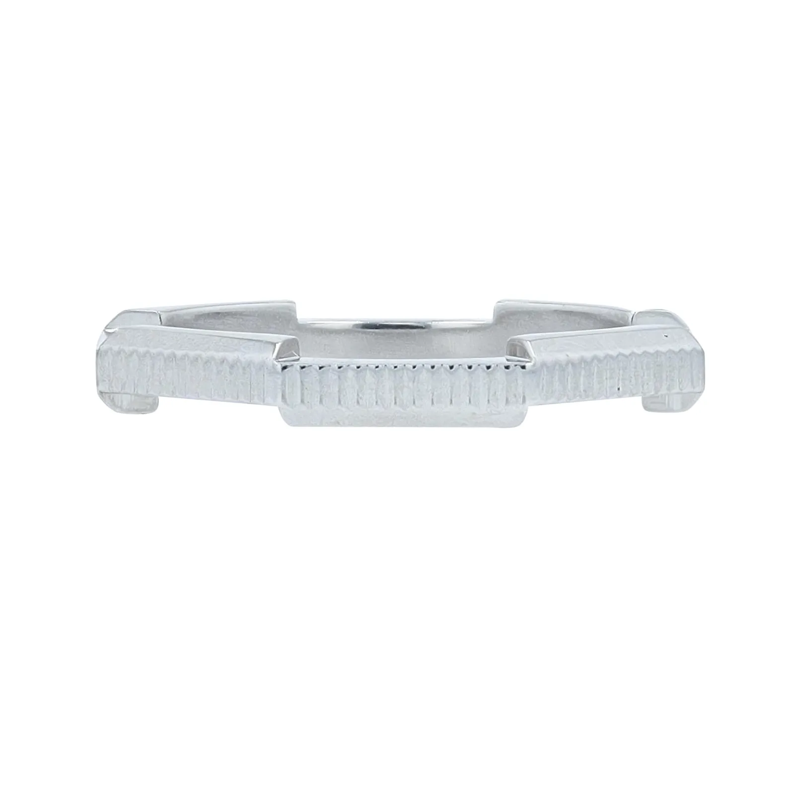 18K WG Gucci Link To Love Ring
