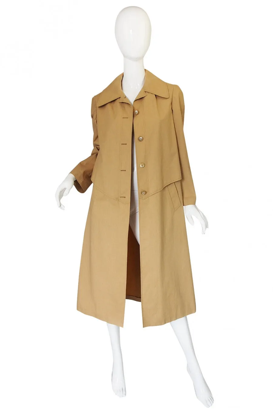 1950s Rare Hermes Macintosh Raincoat
