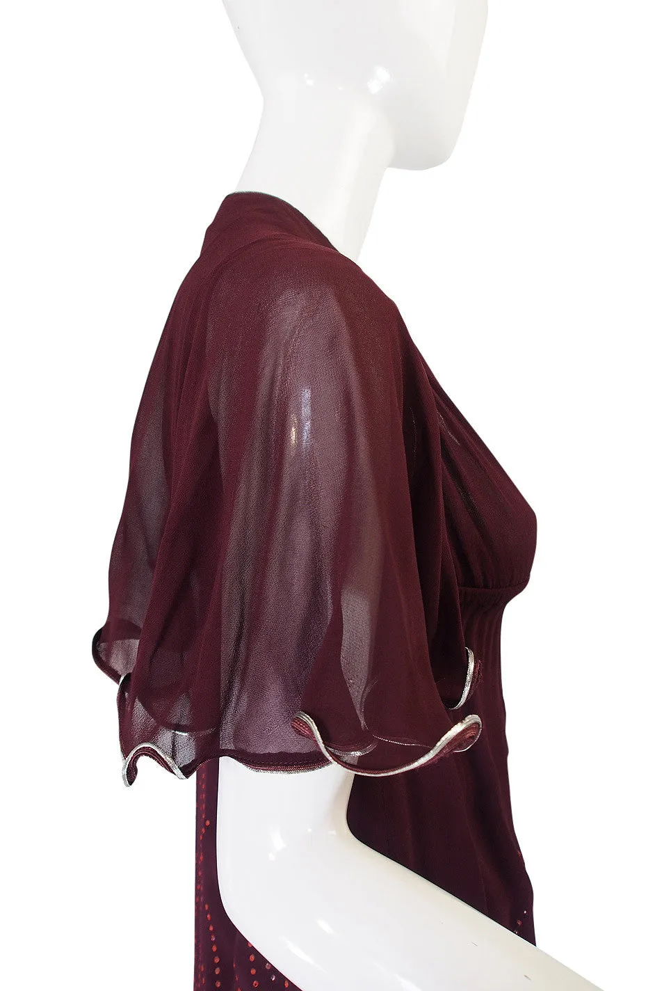 1970s Janice Wainwright Glitter Dress