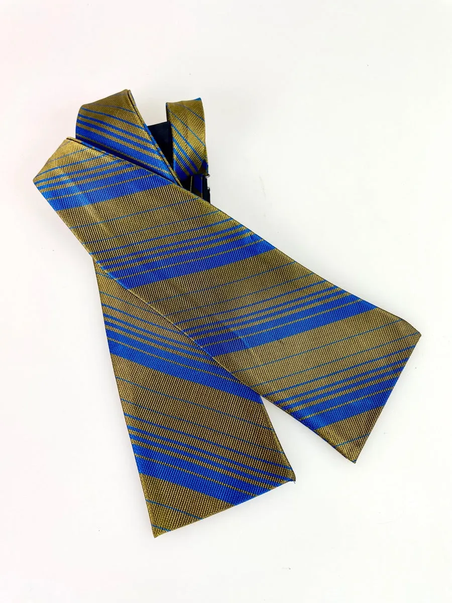 1970's Olive Stripe Bowtie