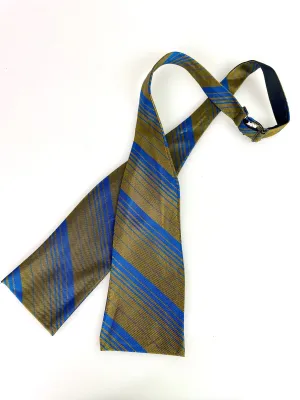 1970's Olive Stripe Bowtie
