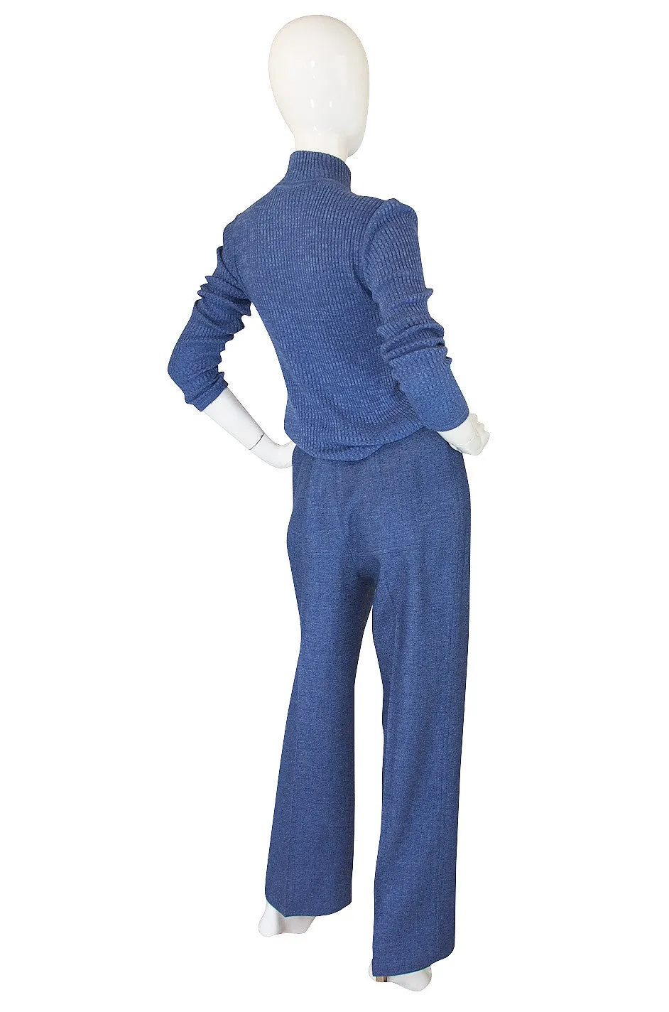 1978 Courreges Knit Turtleneck & Pant