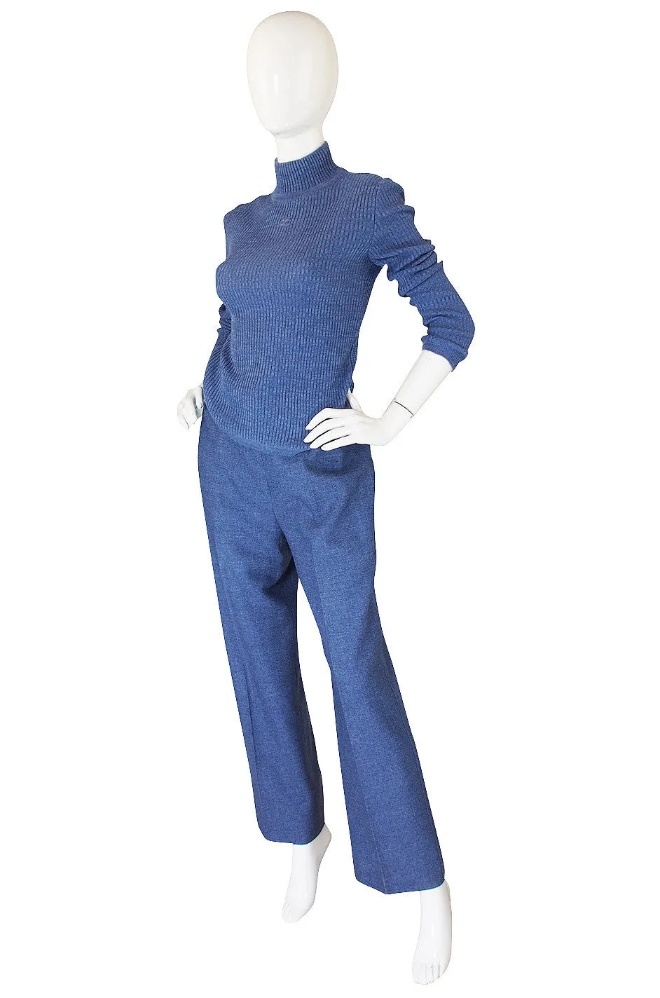 1978 Courreges Knit Turtleneck & Pant