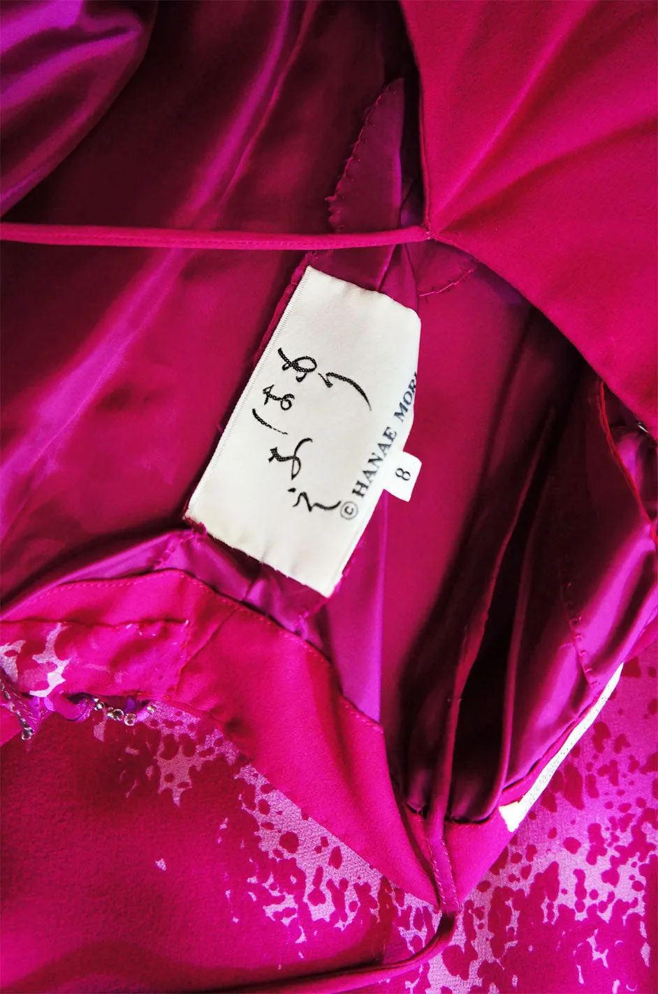 1980s Hanae Mori Pink Ensemble