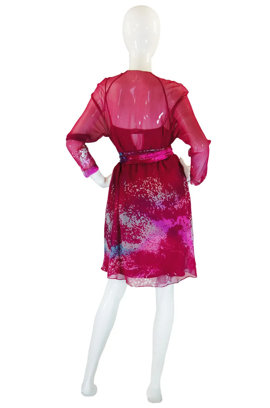 1980s Hanae Mori Pink Ensemble