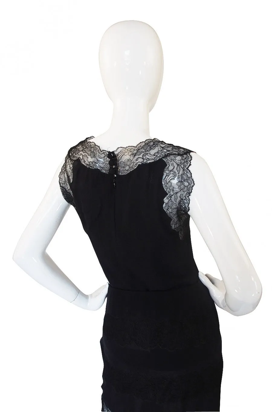 1996 Valentino Silk & Fine Lace Set