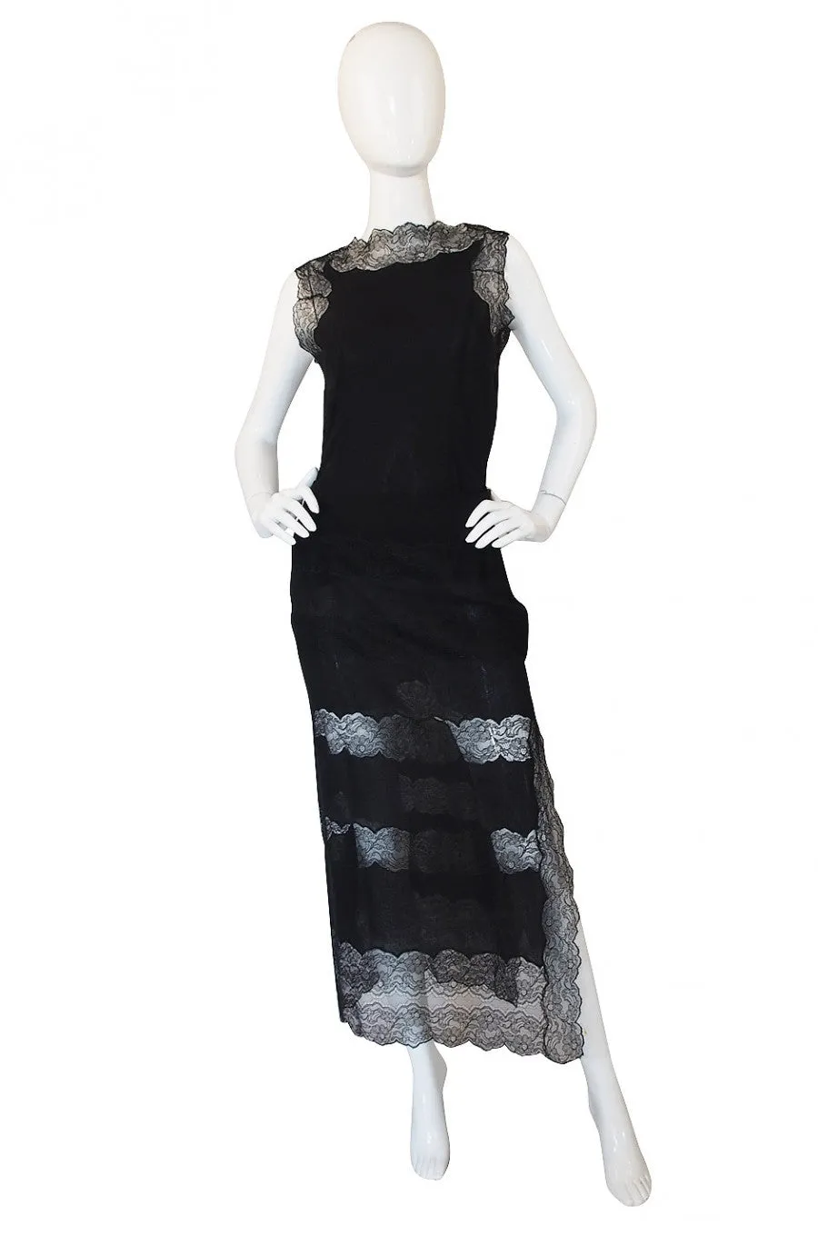 1996 Valentino Silk & Fine Lace Set