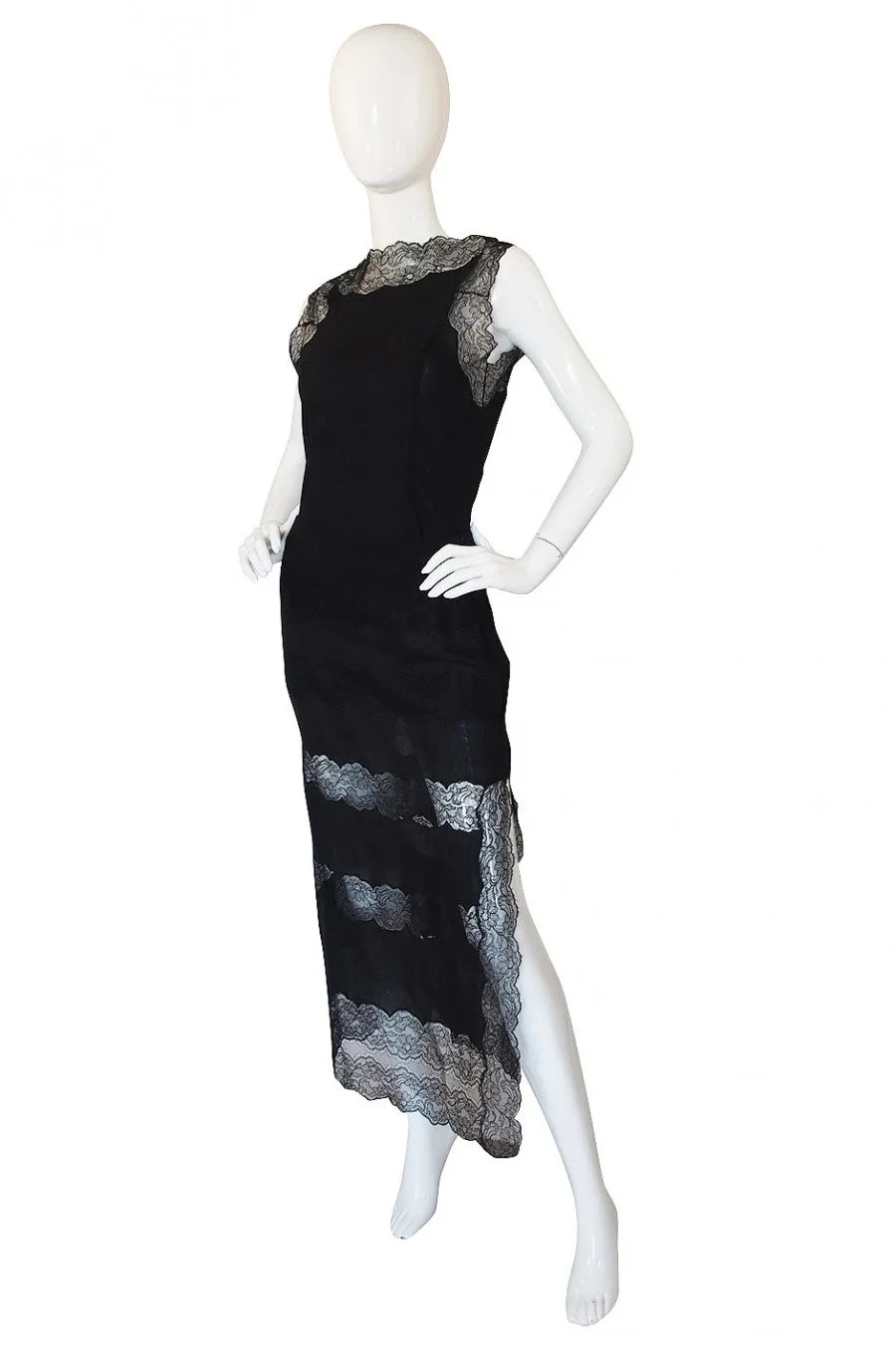 1996 Valentino Silk & Fine Lace Set