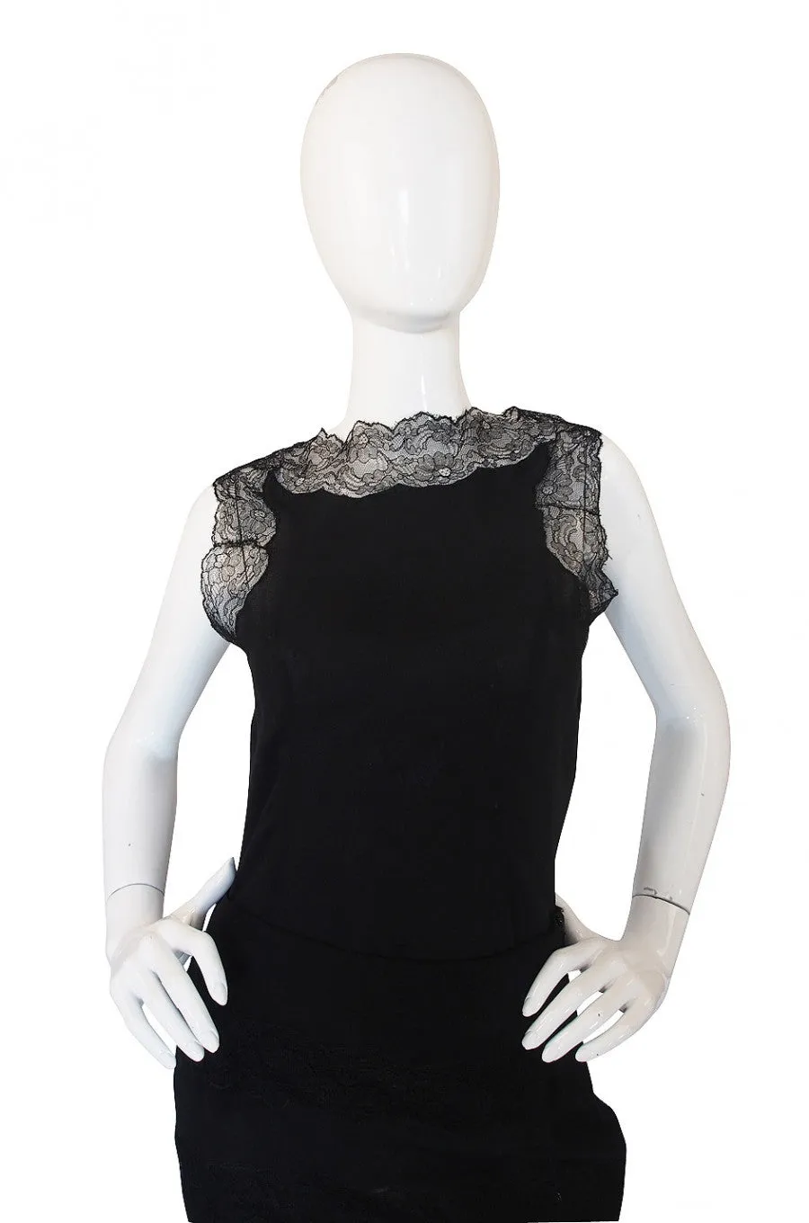 1996 Valentino Silk & Fine Lace Set
