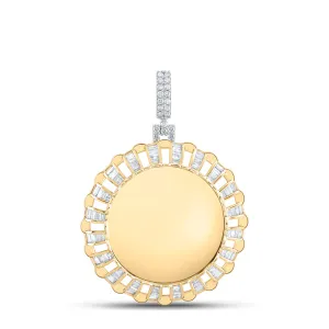 1CTW-DIA NK ROUND MEMORY PENDANT