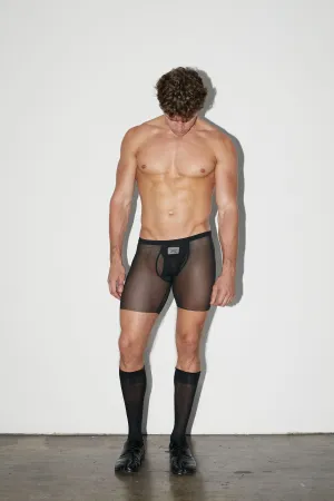 2 Pack Black John Classic Boxer Brief