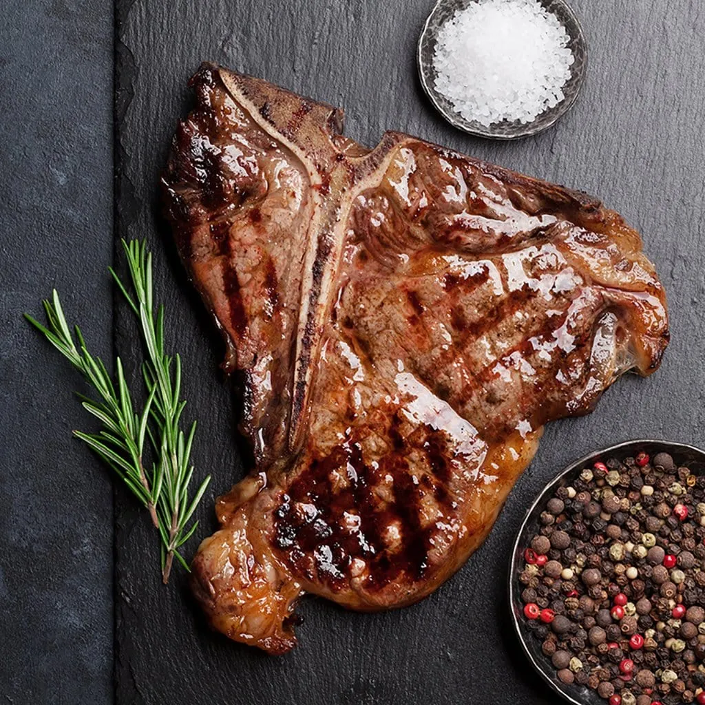 2 T-bone de Ternera premium de 750 g/ud