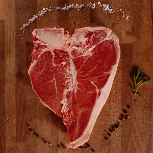 2 T-bone de Ternera premium de 750 g/ud