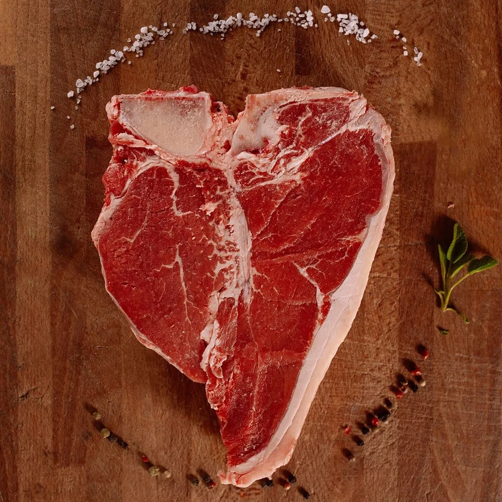 2 T-bone de Ternera premium de 750 g/ud