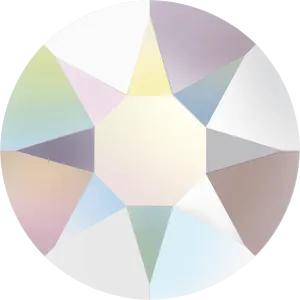 2038 & 2078 Swarovski Flatback Hotfix, Crystal Transmission (001 TRAN)
