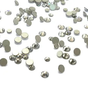 2058 & 2088 Swarovski Flatback No Hotfix Mix Sizes, Crystal Silver Shade (001 SSHA)