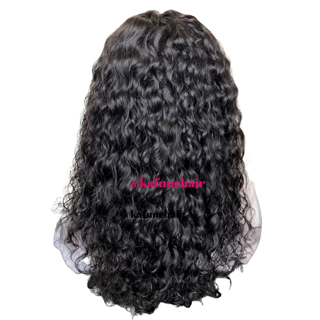 20" Jade 360 Transparent Machine Premade  Wig 150% Density   Lace Front Wig