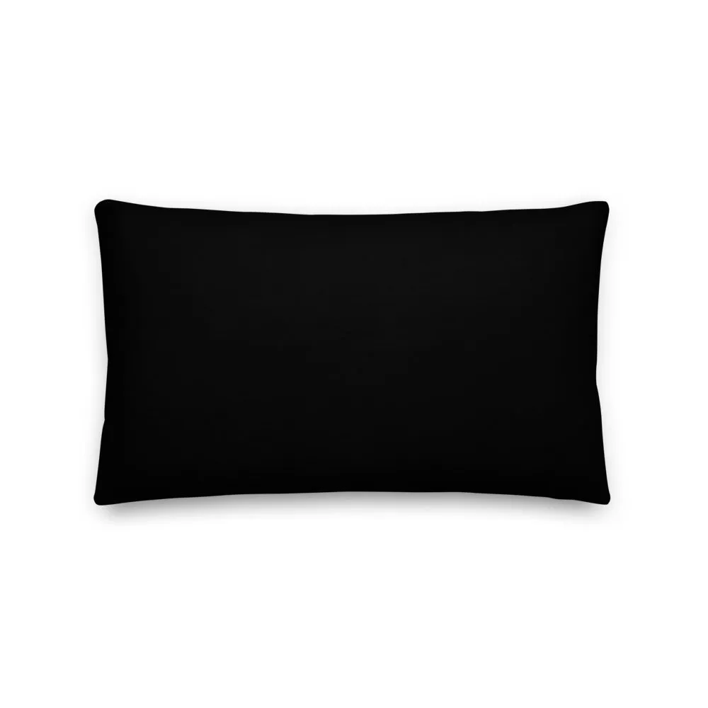 3 Wise Skulls Premium Pillow