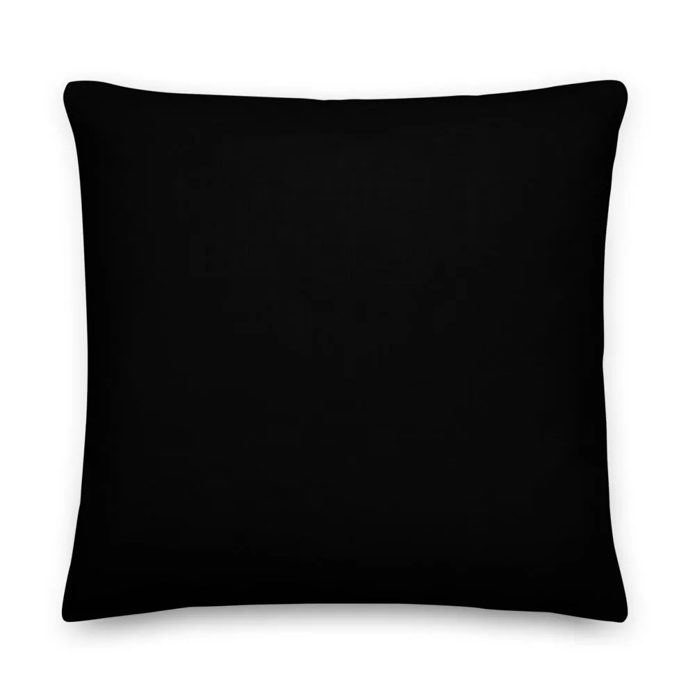 3 Wise Skulls Premium Pillow