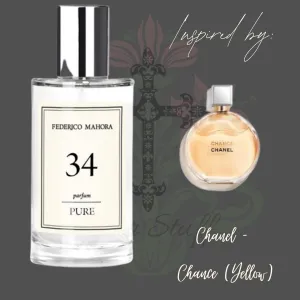34-Women's Designer "Pure" Perfume