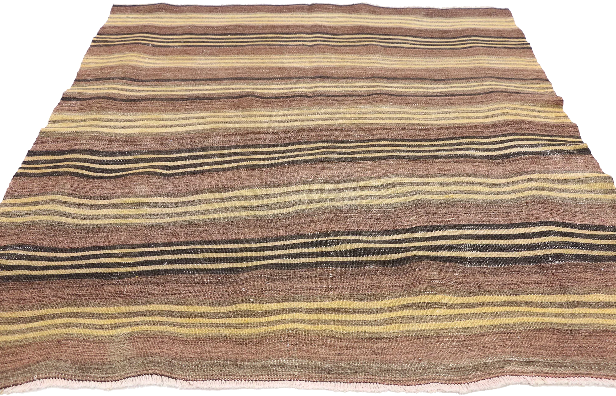 4'5" x 4'8" Vintage Kilim Rug