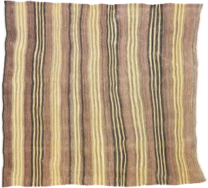 4'5" x 4'8" Vintage Kilim Rug