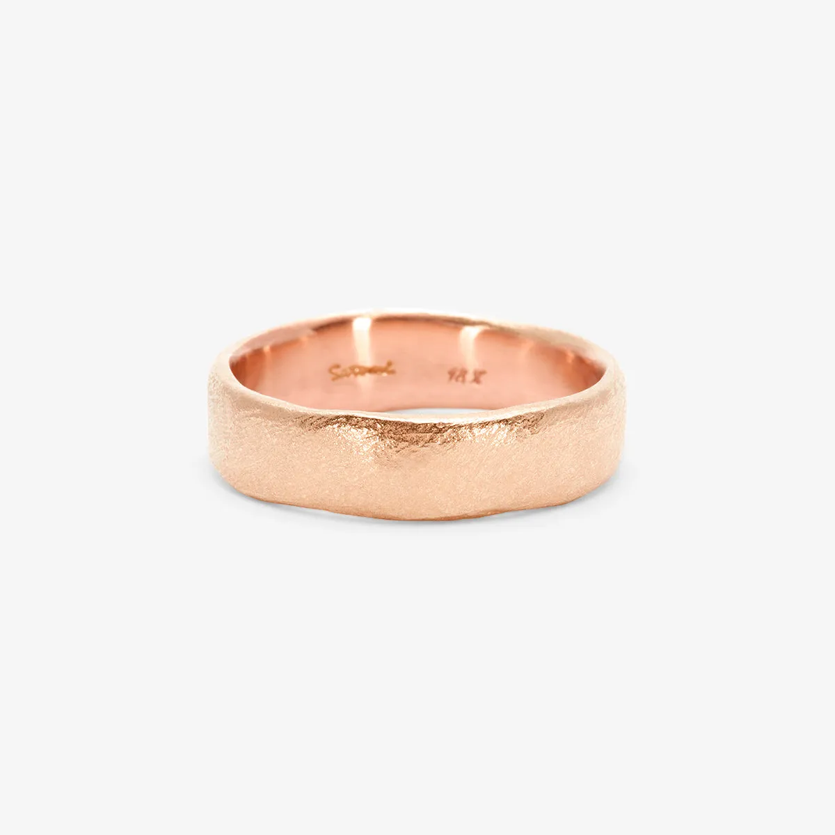 6mm Organic Textured Band | MR0133