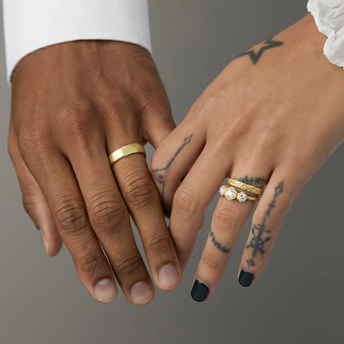 6mm Organic Textured Band | MR0133