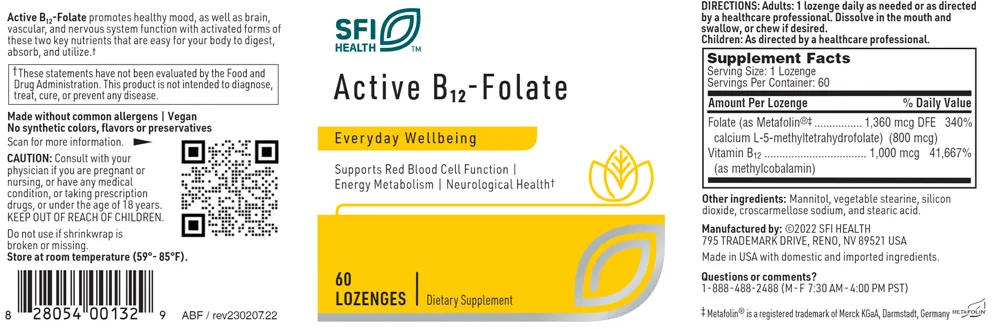Active B12-Folate