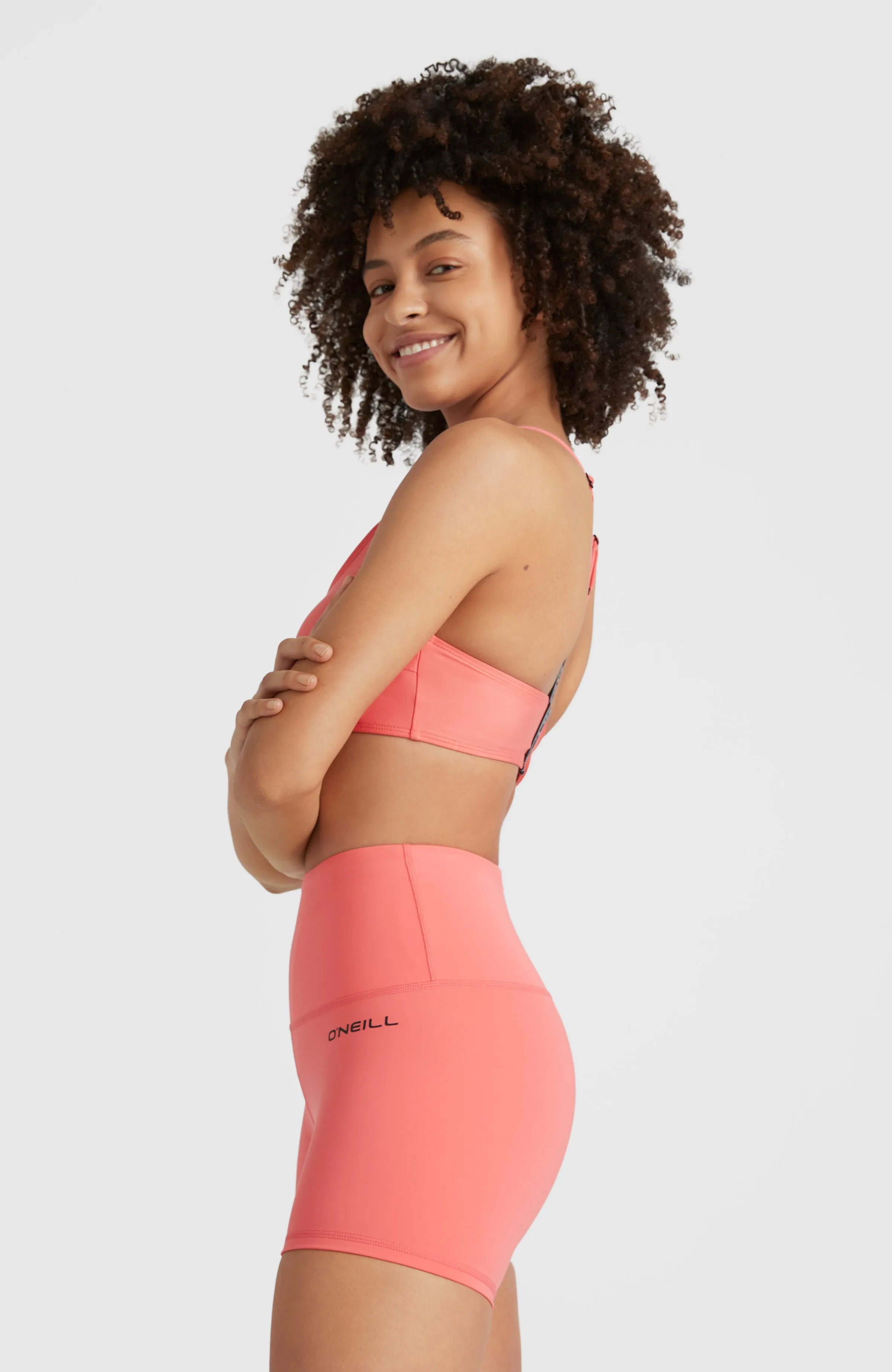 Active High Waist Shorts | Georgia Peach