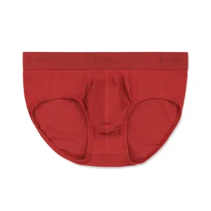 Active Mid Rise Brief Rocco Red