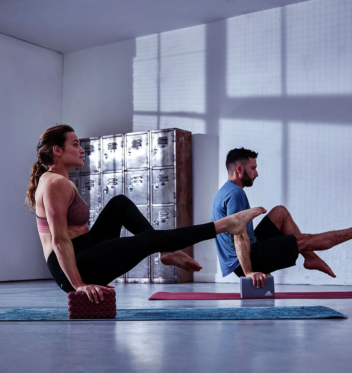 adidas Eco Yoga Block - Burgundy