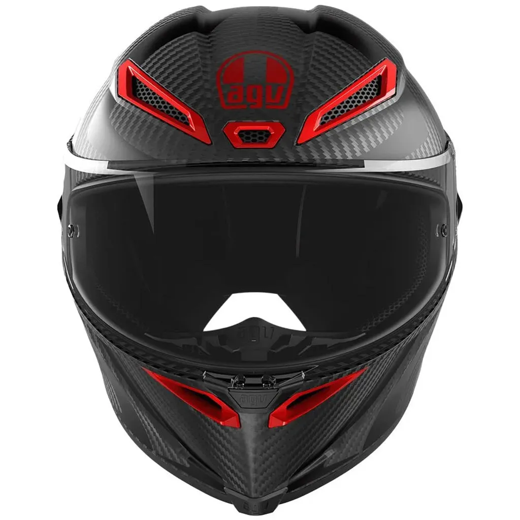 AGV - Pista GP RR Intrepido Black/Red Helmet