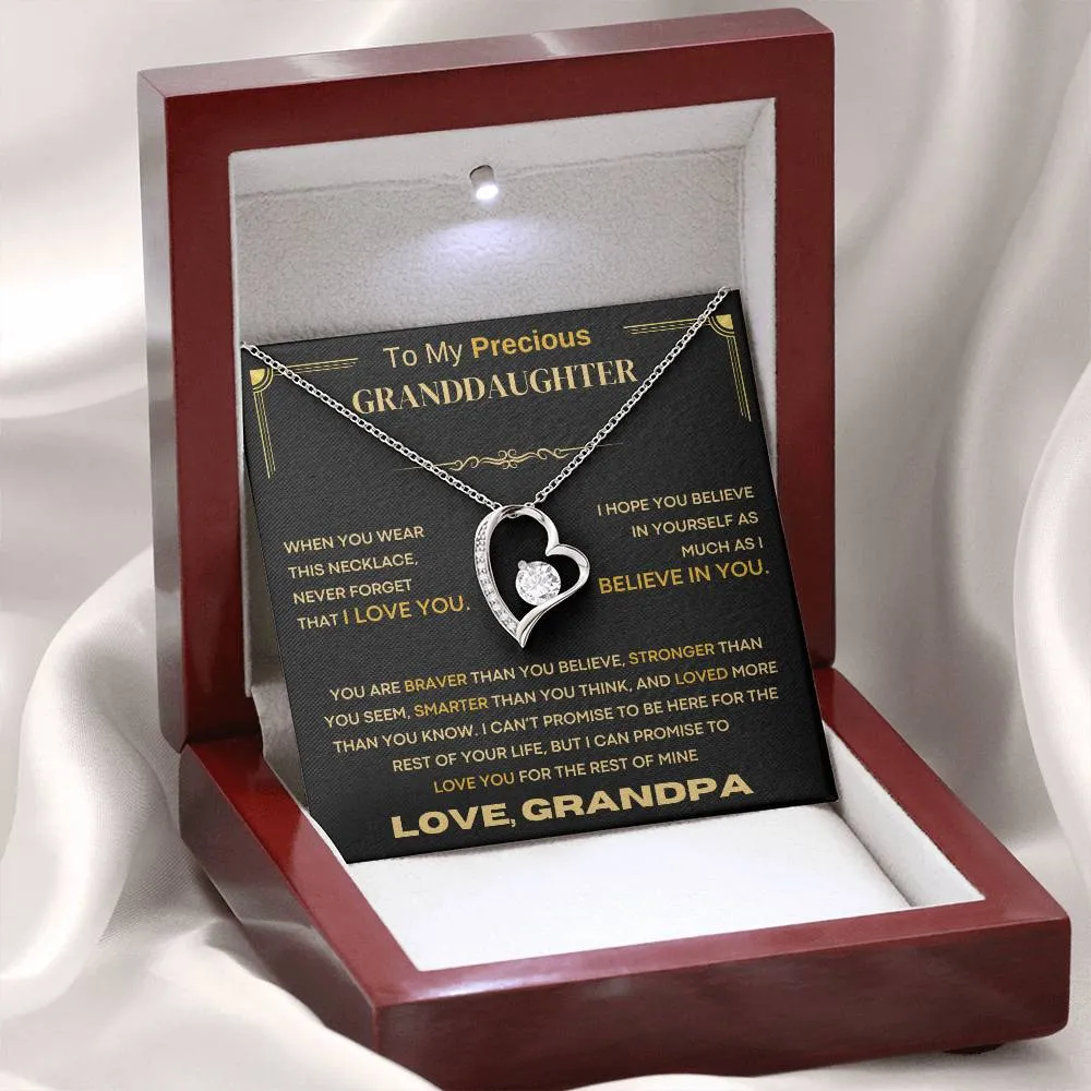 (Almost Sold Out) To My Precious Granddaughter, Never Forget That I Love You