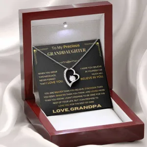 (Almost Sold Out) To My Precious Granddaughter, Never Forget That I Love You